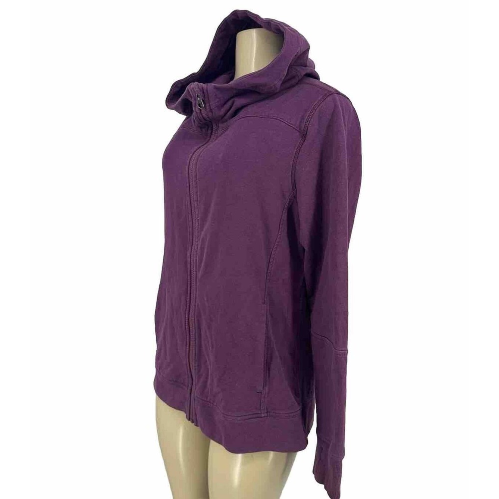 Lululemon Hoodie Women 8 Full Zip Hooded Sweatshirt Vented Back Active 27-17